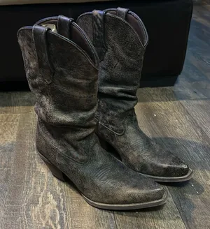 Durango Women's Slouch Western Boots 11”‎ Brown Size 7 M thumbnail 1
