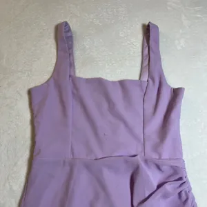 NEW Lulus Glamorous Disposition Lavender Ruched Maxi Dress Size M Bridesmaid thumbnail 6
