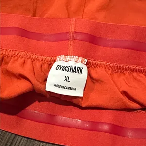 Gymshark Women's Orange Athletic Shorts thumbnail 7