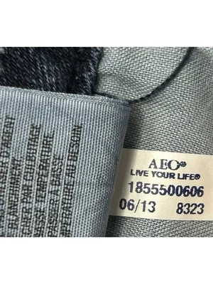 American Eagle Jeans Women 10 Skinny Kick Low Rise Dark Wash Stretch Denim Y2K thumbnail 4