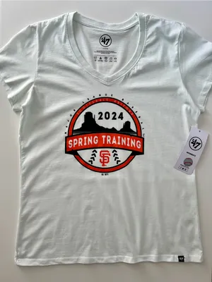 NWT '47 San Francisco Giants Spring Training 2024 V-Neck Tee L thumbnail 2
