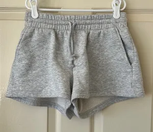 Aritzia TNA gray sweatshort thumbnail 1