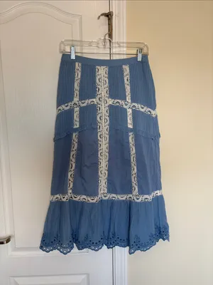 LoveShackFancy Caius Midi Skirt thumbnail 3