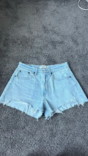 Abercrombie Curve Love The Mom Shorts thumbnail 3