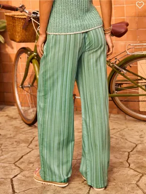 Vici Seabreeze Dune Striped Wide Leg Pants thumbnail 4