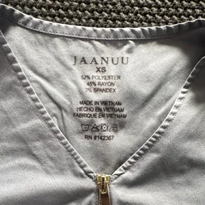 Jaanuu Peplum scrub top thumbnail 2