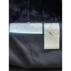 Soft Surroundings Velvet Embroidered Jacket thumbnail 8