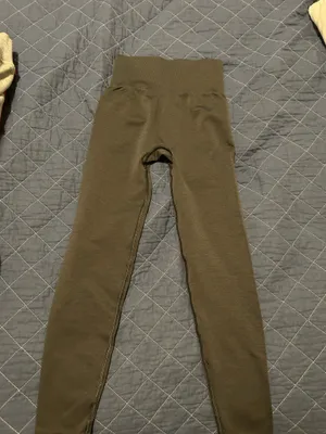 Oner active gray high waisted leggings thumbnail 4