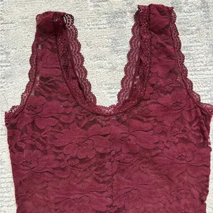 Shinestar Burgundy Sheer Lace Bodysuit Teddies Size M thumbnail 15