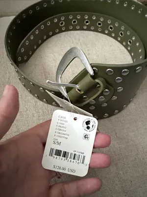Free People Jagger Hip Belt- Olive thumbnail 3