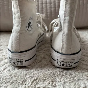 Converse All Star White High-Top Sneakers thumbnail 4