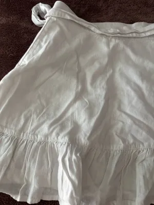 Aerie Wrap Linen Skirt thumbnail 5