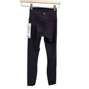Lululemon Wunder train tight/leggings 25"size 2 black NWT Authentic thumbnail 5