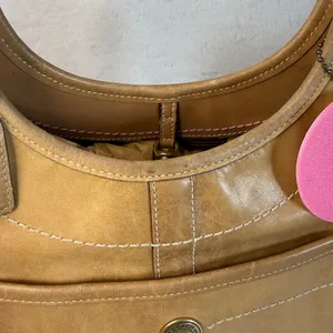 y2k Coach Legacy Tan Ergo Hobo Shoulder Bag thumbnail 6