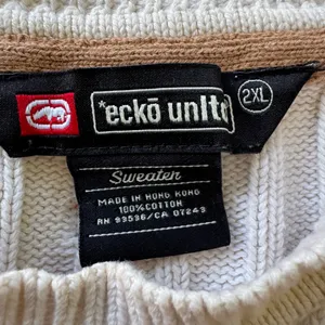 Vintage Y2K Ecko UnItd rib-knit embroidered Crewneck sweater thumbnail 3
