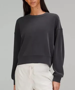 Lululemon Perfectly Oversized Cropped Crew *Softstreme thumbnail 8