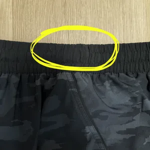 Vuori Black Watercolor Camo Clementine Dolphin Hem Lined Running Short XS *FLAWS thumbnail 8