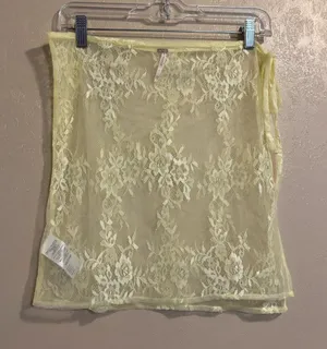 NWOT Free People So Mini Sheer Sarong sz XS/S thumbnail 1