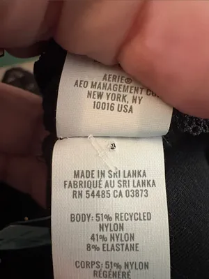 NWT Aerie Show Off High Tide Lace Tie Front Bra Top, XL thumbnail 7