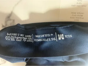 Size M PROZIS Blue Ruched Scrunch Leggings thumbnail 4