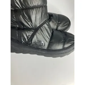 The North Face black amore ll foldover puffer boots faux fur lined‎ women's 10 thumbnail 4