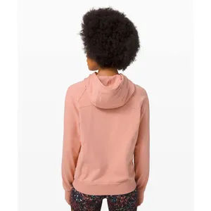 Lululemon Pink Pastel Hooded Scuba Hoodie Size 2 thumbnail 2