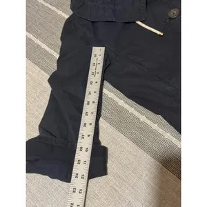 J Crew Navy Blue Cotton Waxed Look Utility Jacket Womens Size 6 thumbnail 5
