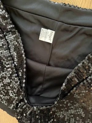 Spirit Black Sequin Costume Shorts thumbnail 4