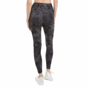 Danskin Ladies High Rise 7/8 Tie Dye Legging with Pockets, Large (12-14) thumbnail 2