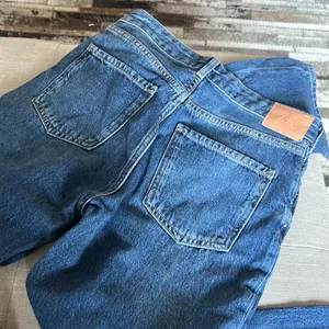 Zara Blue Denim Straight Leg Jeans‎ thumbnail 6