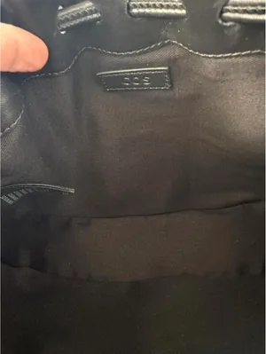 COS Gathered Pouch Bag - Leather NWT Black thumbnail 4