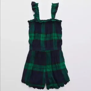 ✨ NWOT✨Aerie Flannel Romper✨ thumbnail 7