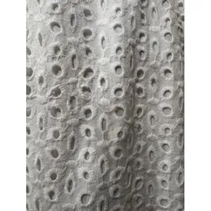 MINKPINK x REVOLVE Eyelet Mini‎ Dress Medium White Cutout Back Ruffle Hem Bride thumbnail 8