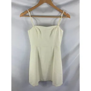 French Connection Whisper Light Off White Dress Size 0 thumbnail 2
