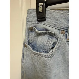 Madewell The Perfect Vintage Jeans 27 Light Wash High Rise Tapered Mom Denim thumbnail 6