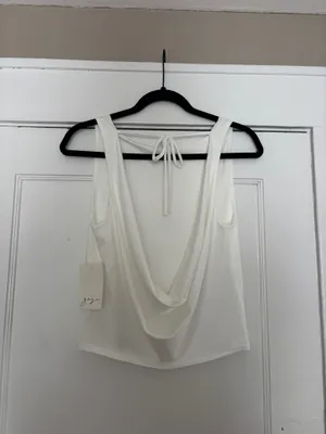 Open Back Top White Size L thumbnail 2