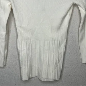 White House Black Market White Sweater nwt‎ thumbnail 3