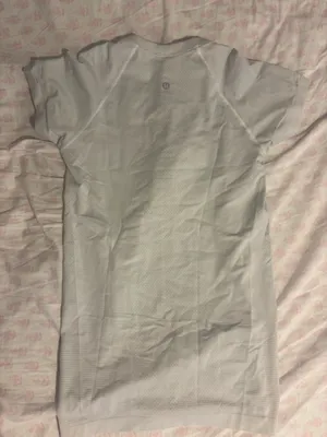 White Lululemon Swiftly Tech Short Sleeve thumbnail 2
