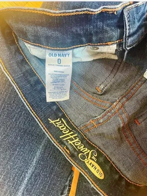 Old Navy SweetHeart Blue Jeans Sz 0 thumbnail 5