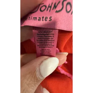 BETSEY JOHNSON Y2K Intimates Luscious Red Pink Slip Dress Size Medium -3056 thumbnail 6