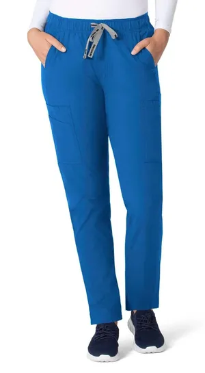 Carhartt Petite Force Modern Fit Straight Leg Scrub Pants‎ Royal Blue Medium thumbnail 1