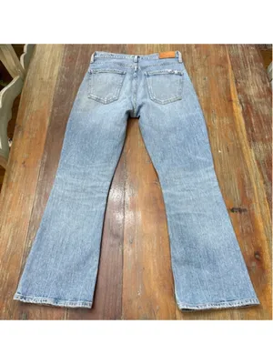 Citizens of Humanity Blue Flare Distressed Jeans Size 24 thumbnail 12