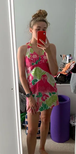 Lilly Pulitzer Halter Style Dress thumbnail 1
