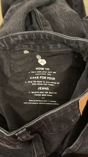Madewell Jeans The Curvy Perfect Vintage Wide-Leg thumbnail 3