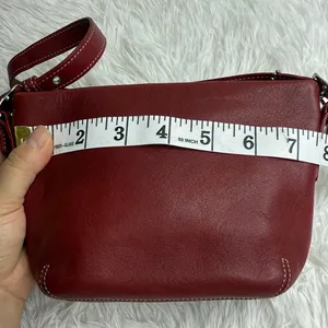 Vintage COACH y2k Red Demi Legacy Mini Duffle bag thumbnail 12