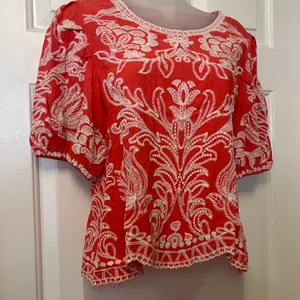 Solitaire Coral Floral Top thumbnail 2