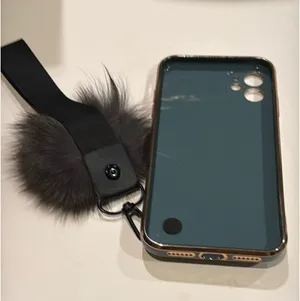 Iphone 11 (6.1) case green color with bombom thumbnail 6