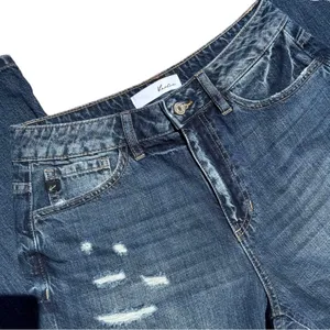 Kancan High Rise Girlfriend Jeans EUC Size 7/27 Blue thumbnail 7