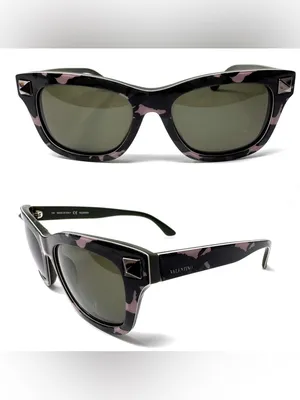VALENTINO GARAVANI Rockstud safari sunglasses, unisex, made in Italy thumbnail 2
