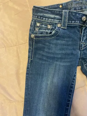 Miss Me Jeans Bootcut Bling Denim 25 thumbnail 4